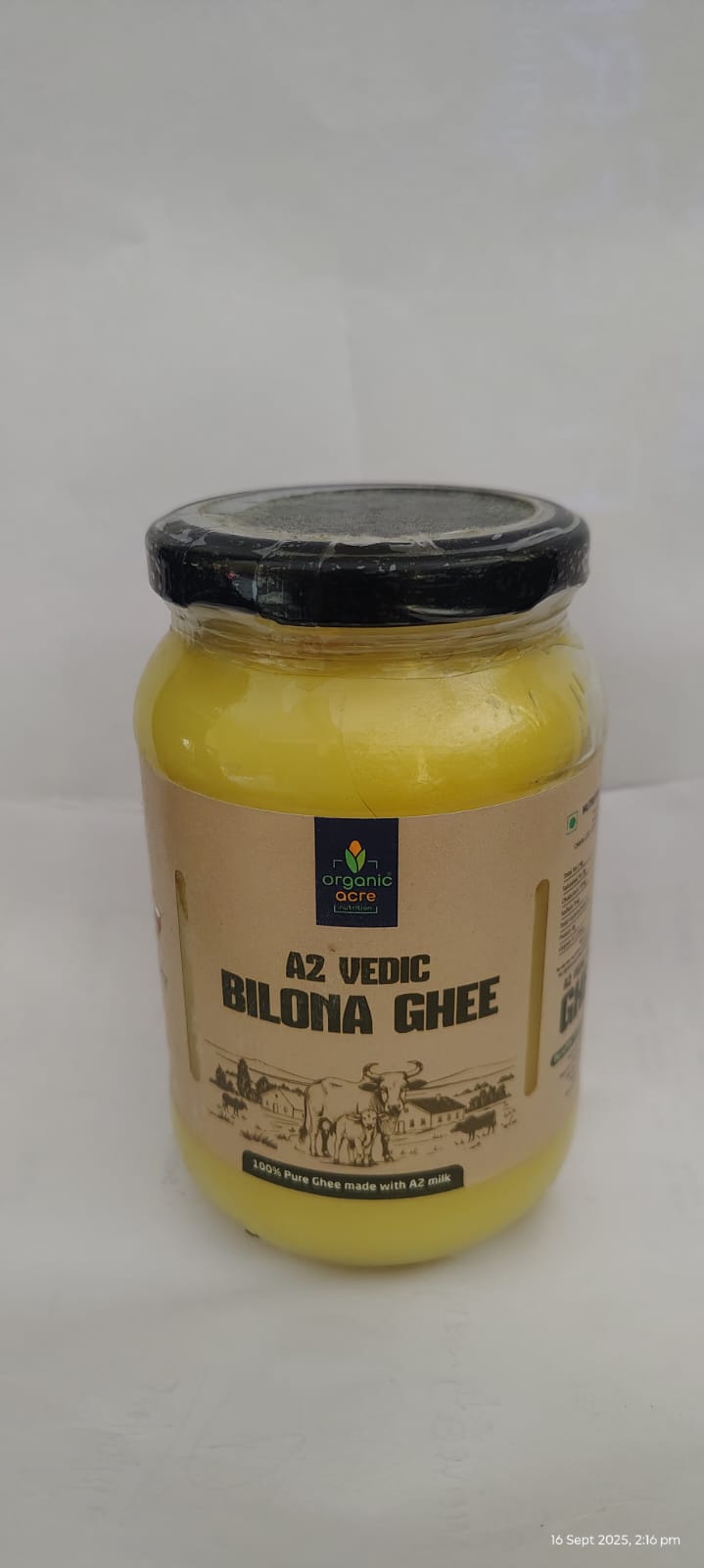 VEDIC A2 BILONA DESI GHEE (500ml)