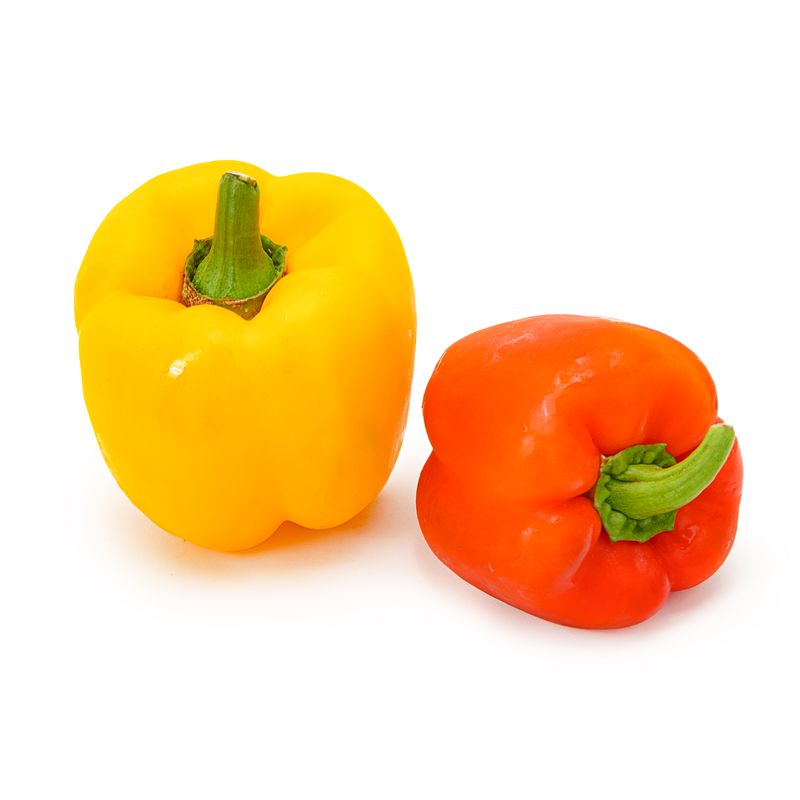 Hydroponic Sweet Bell Peppers- Organically Grown (Red/Yellow)